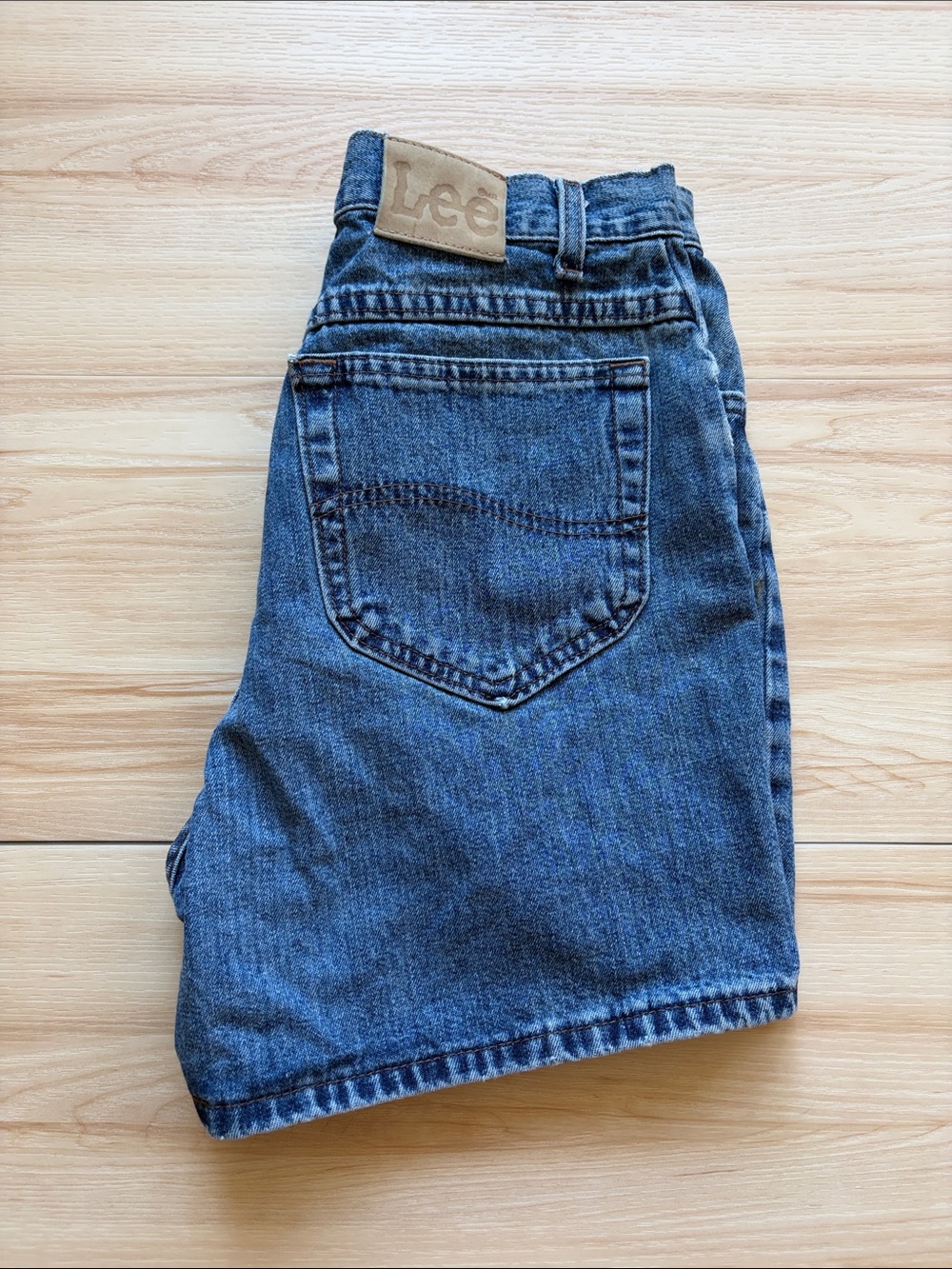 Lee Straight Fit Indigo Denim Jeans